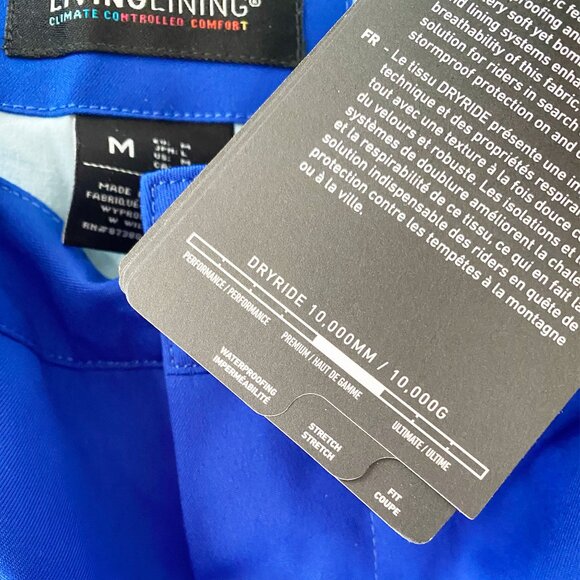 Burton Women's Gloria Stretch 2-layer Cobalt Blue Ski Snowboard Pants 2022 NWT - Picture 9 of 9